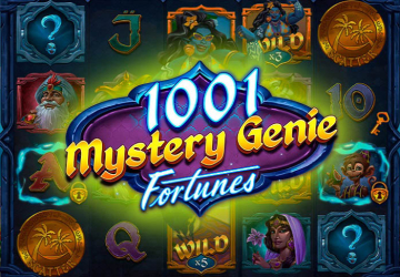 Игровой автомат 1001 Mystery Genie Fortunes в Zooma казино